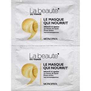 Nourrishing facial mask